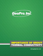 GeoPro Importance of Grout Thermal Conductivity