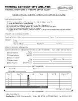 TC Analysis Sheet